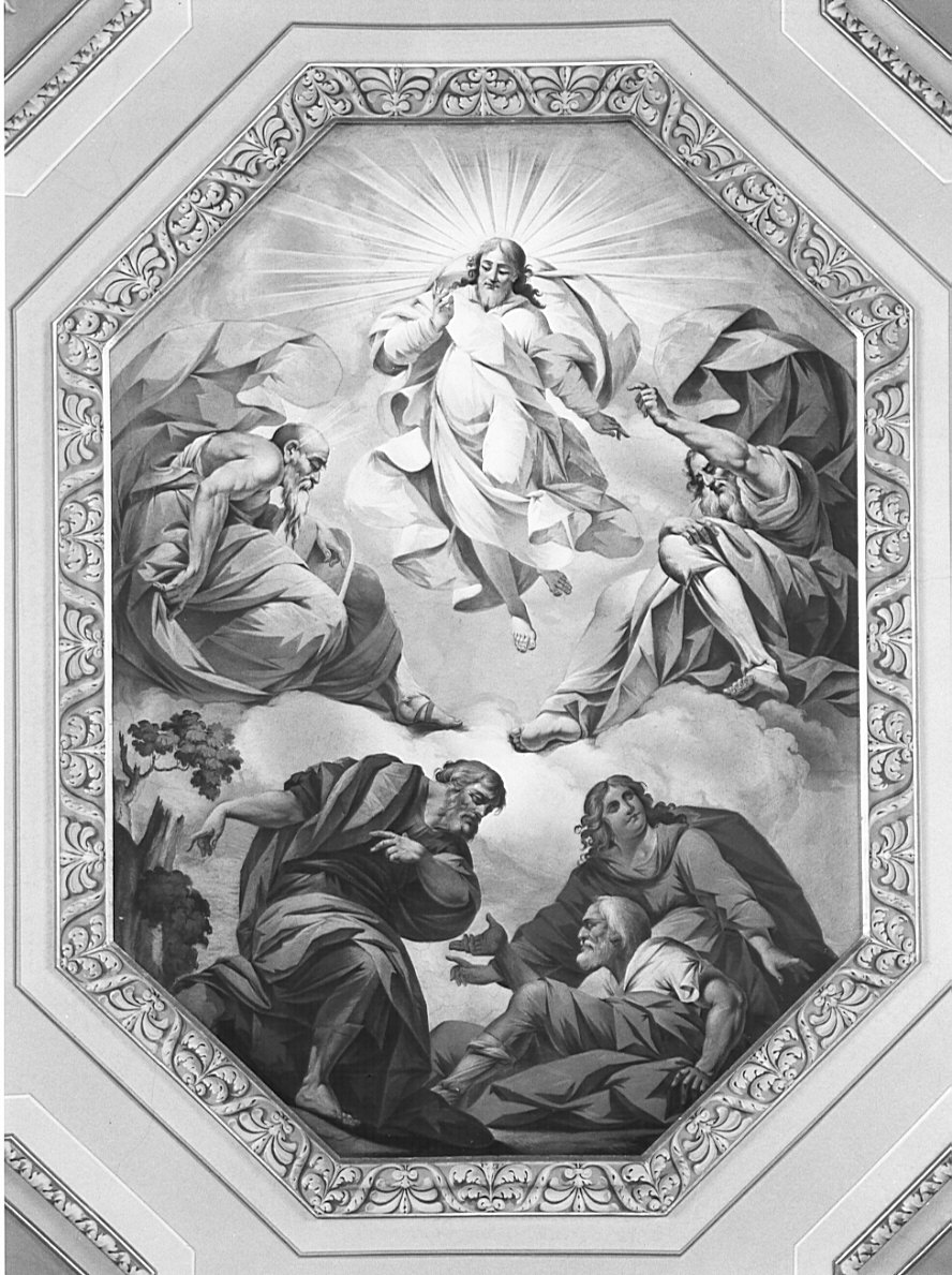 Trasfigurazione (dipinto, elemento d'insieme) di Comerio Filippo (attribuito) (inizio sec. XIX)