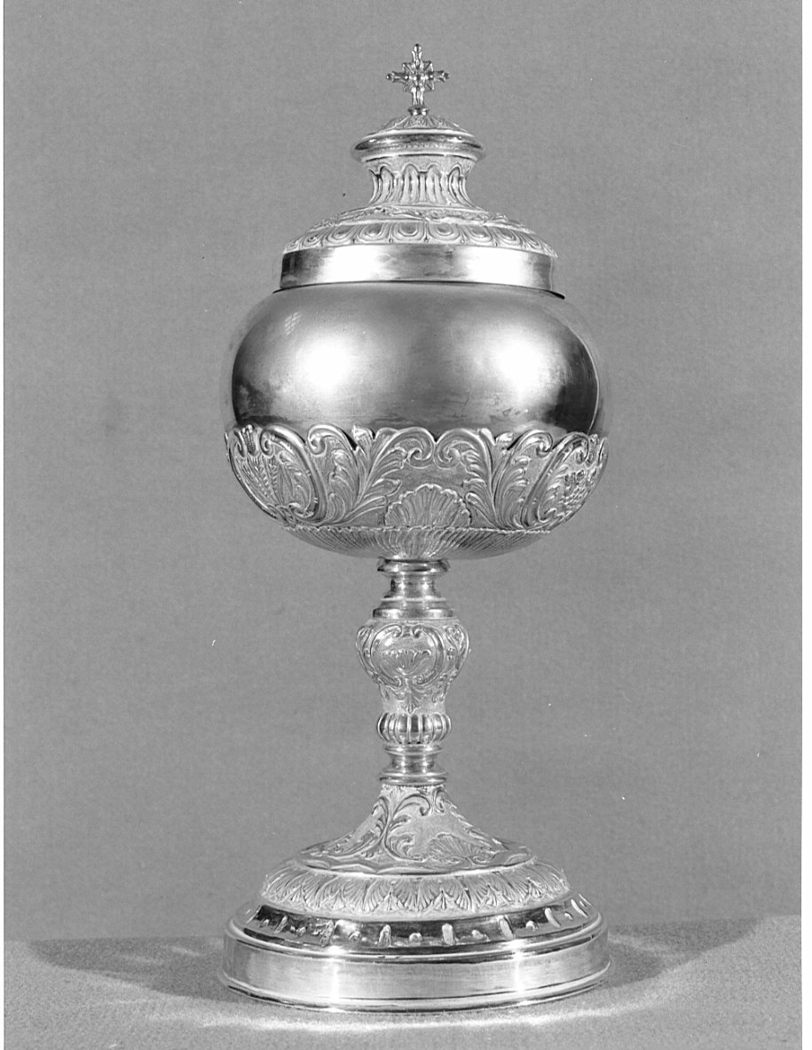 pisside, opera isolata - bottega lombarda (sec. XIX)