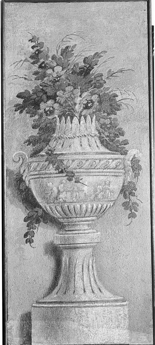 vaso con fiori (dipinto, opera isolata) di Deleidi Luigi detto Nebbia (attribuito) (inizio sec. XIX)