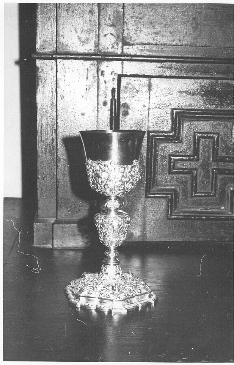 calice, opera isolata - bottega lombarda (seconda metà sec. XVII)