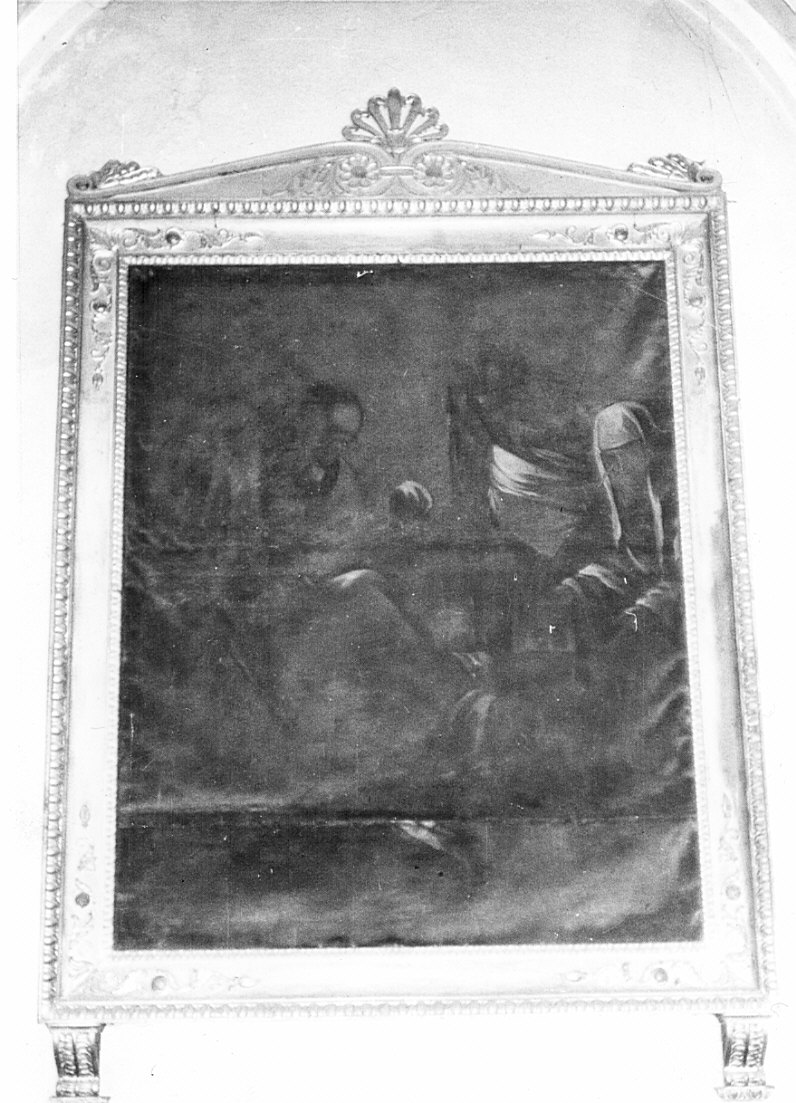 deposizione di Cristo dalla croce (dipinto, opera isolata) - ambito lombardo (sec. XVII)