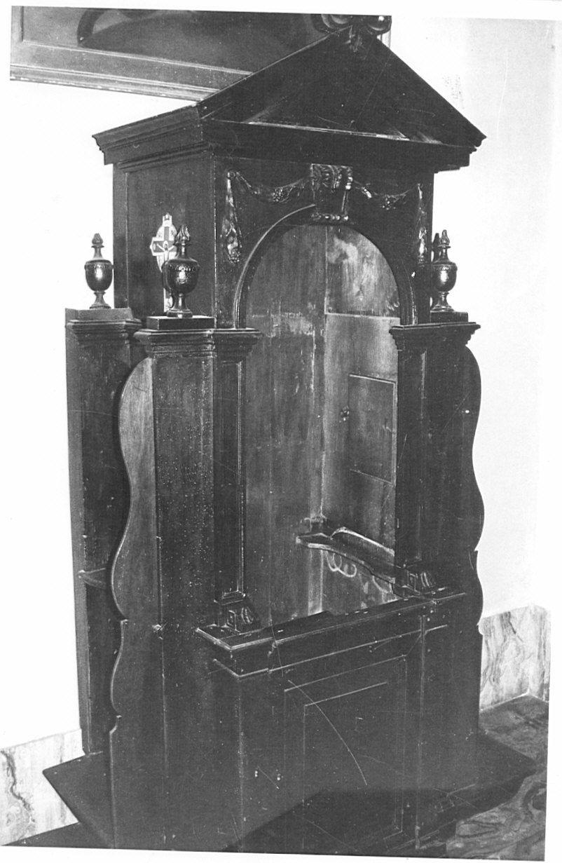 confessionale, coppia - bottega lombarda (fine sec. XVIII)