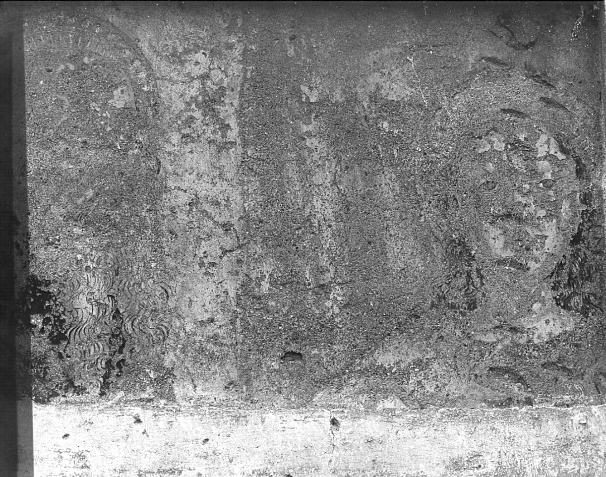 Santi (dipinto, frammento) - ambito lombardo (sec. XV)