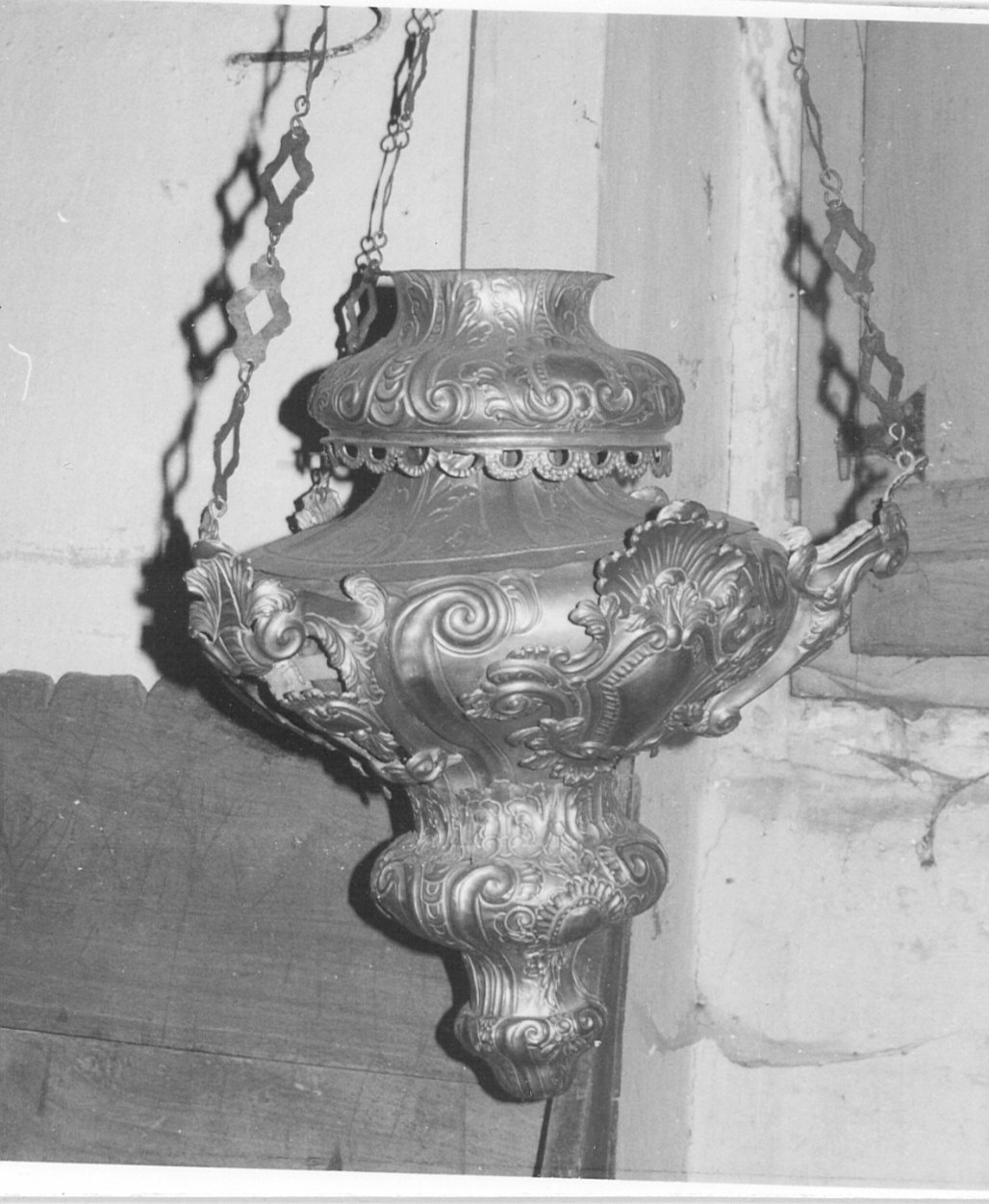 lampada pensile, serie - bottega lombarda (metà sec. XVIII)