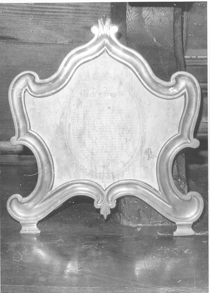 cartagloria, serie - bottega lombarda (metà sec. XVIII)