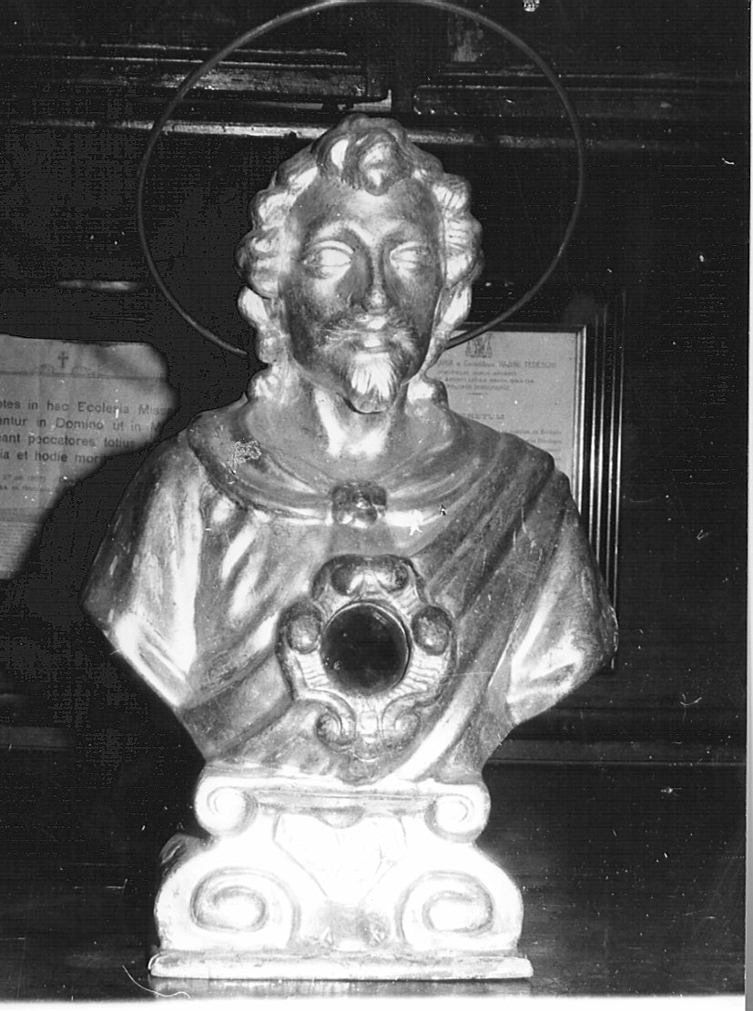 reliquiario - a busto, serie di Fantoni Andrea (bottega) (metà sec. XVIII)