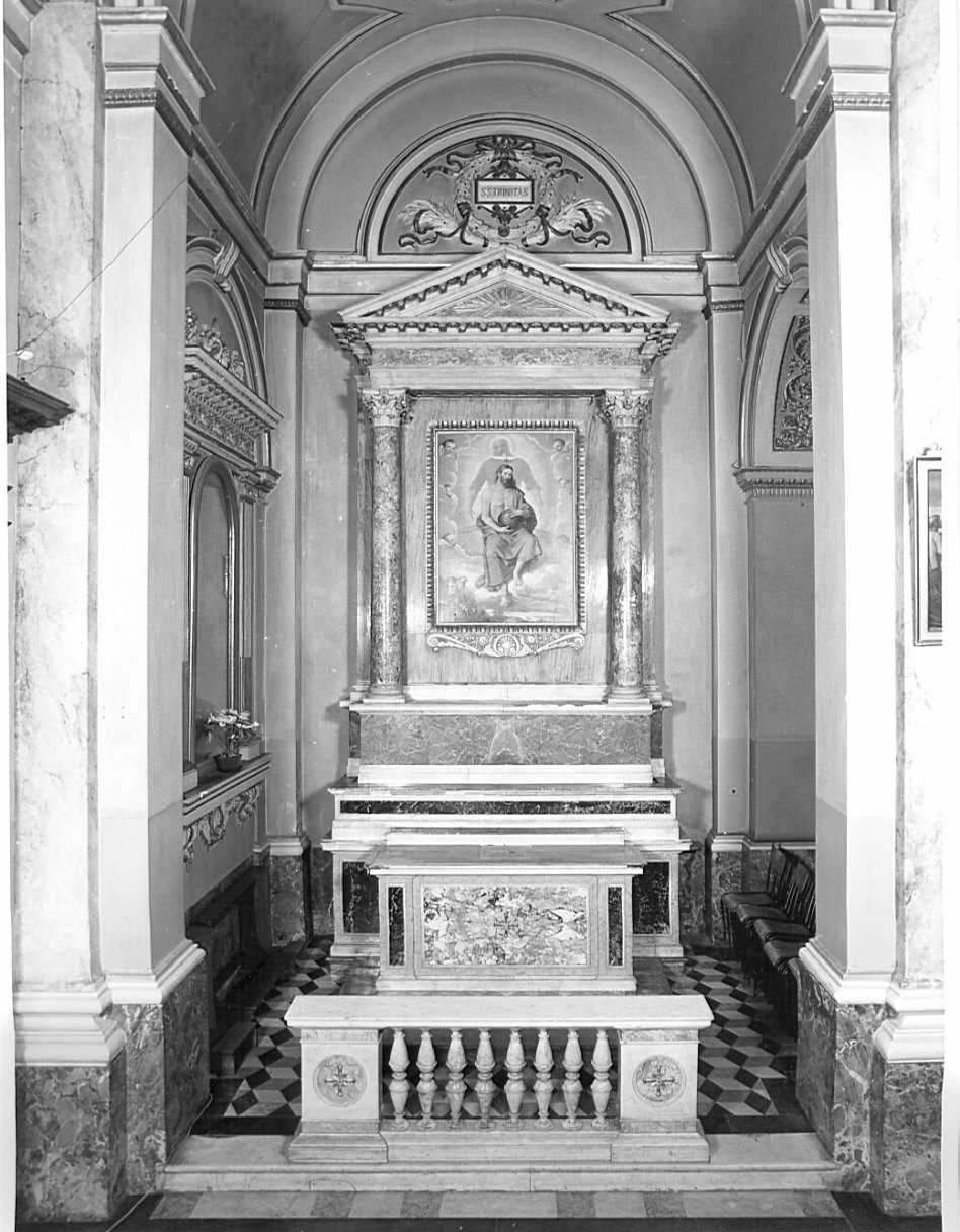 altare, complesso decorativo di Oldelli Carlo Girolamo (sec. XIX)