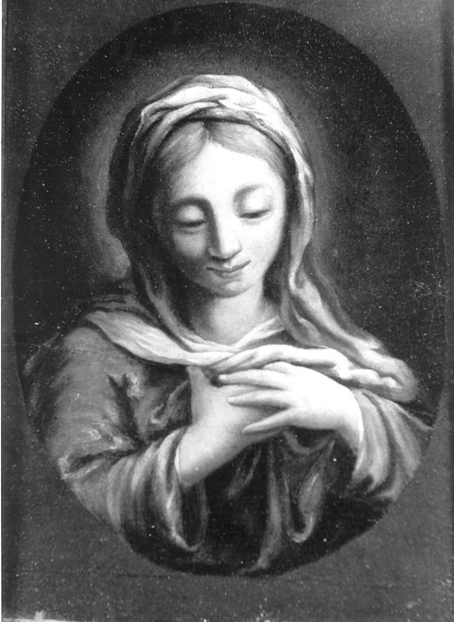 Madonna (dipinto, opera isolata) - ambito bergamasco (ultimo quarto sec. XVII)