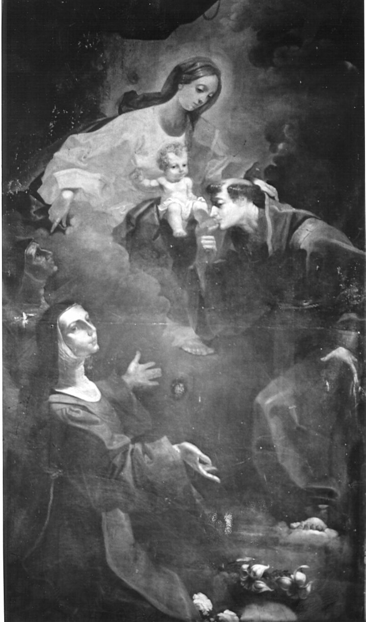 Madonna con Bambino e Santi (dipinto, opera isolata) - ambito lombardo (terzo quarto sec. XVIII)