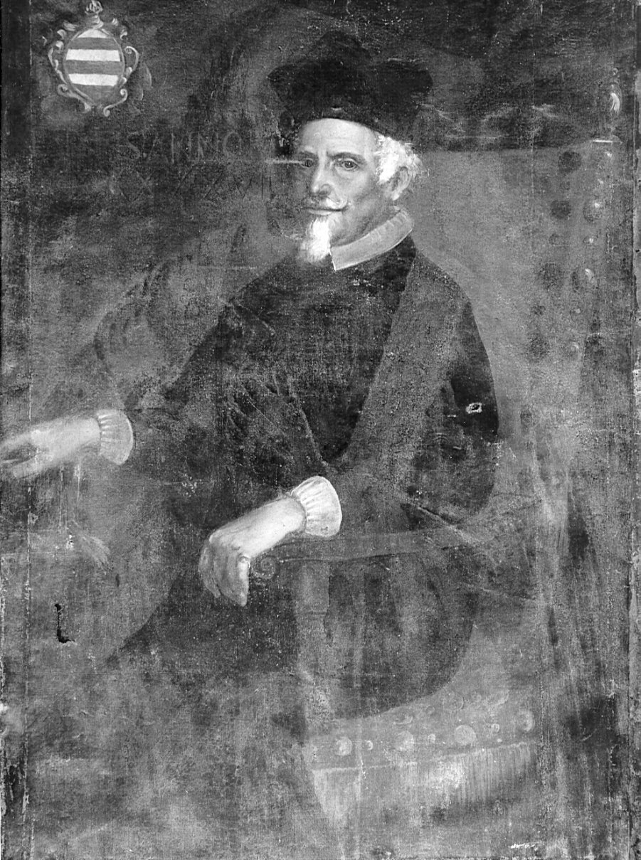 Ritratto di prelato (dipinto, opera isolata) - ambito bergamasco (secc. XVII/ XVIII)