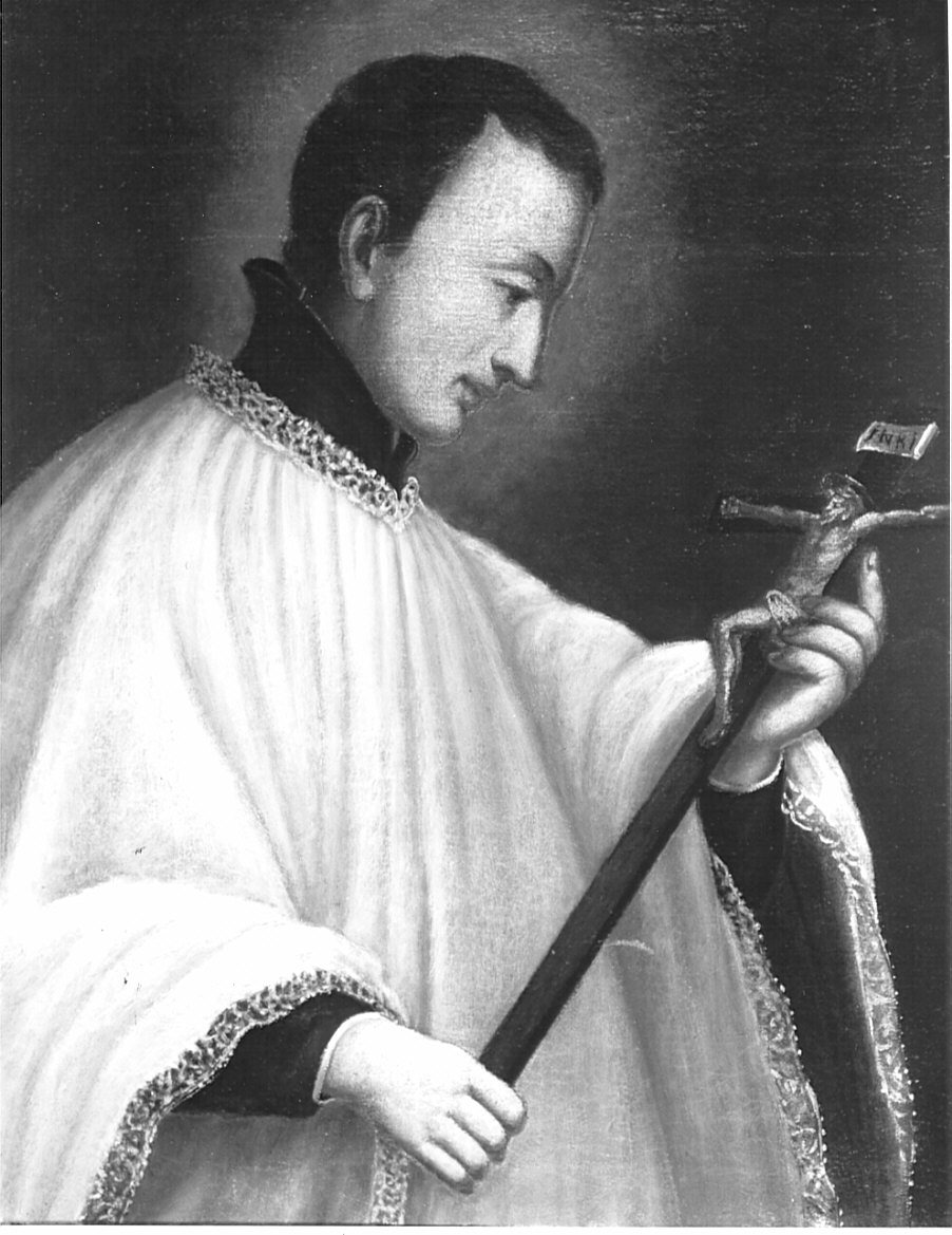 San Luigi Gonzaga (dipinto, opera isolata) - ambito bergamasco (prima metà sec. XIX)