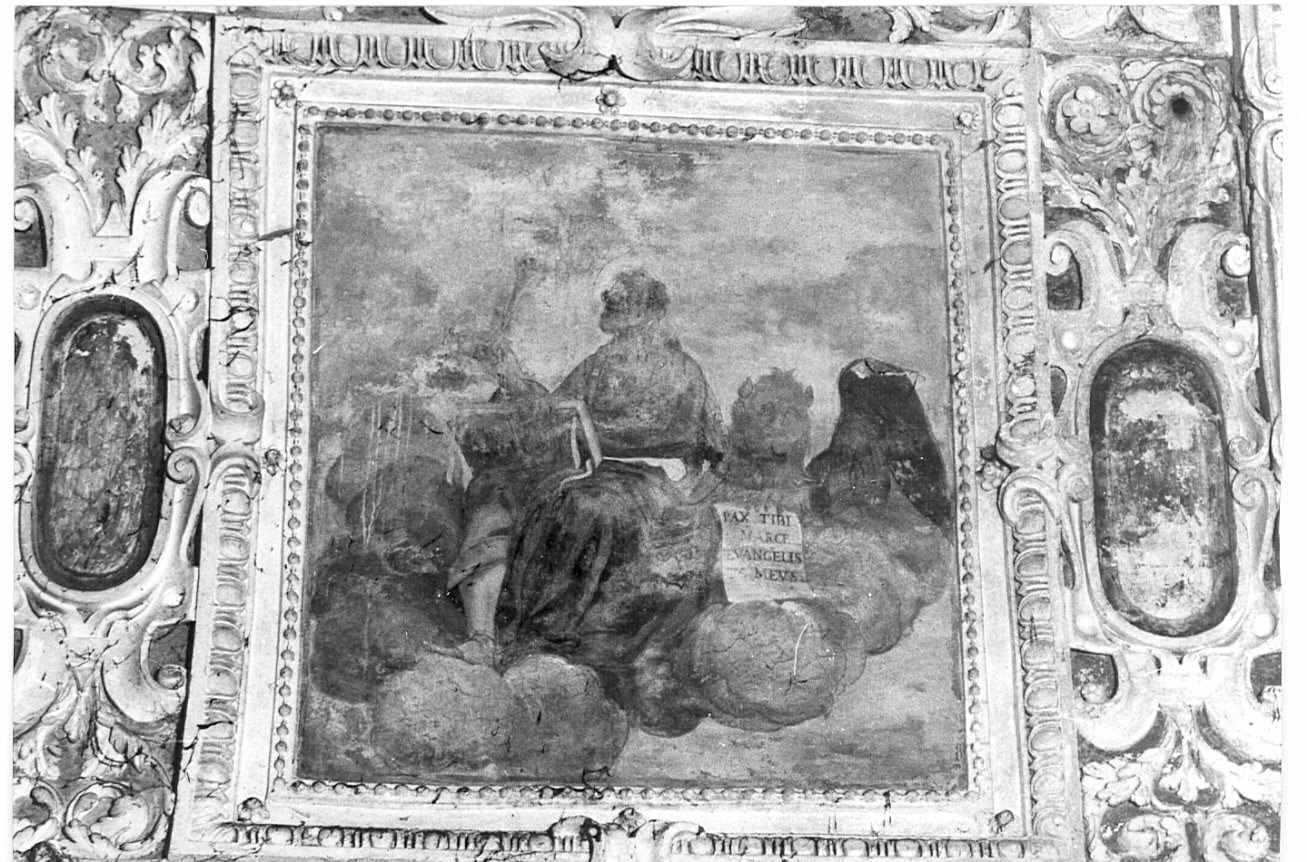 San Marco Evangelista (dipinto, elemento d'insieme) di Cavagna Gian Paolo, Cavagna Francesco (sec. XVII)