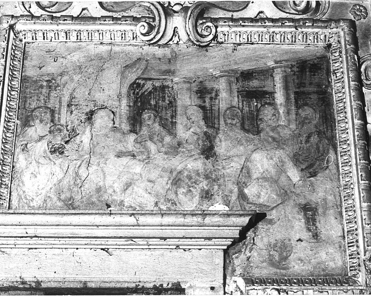ultima cena (dipinto, opera isolata) di Cavagna Francesco (attribuito), Cavagna Gian Paolo (attribuito) (sec. XVII)