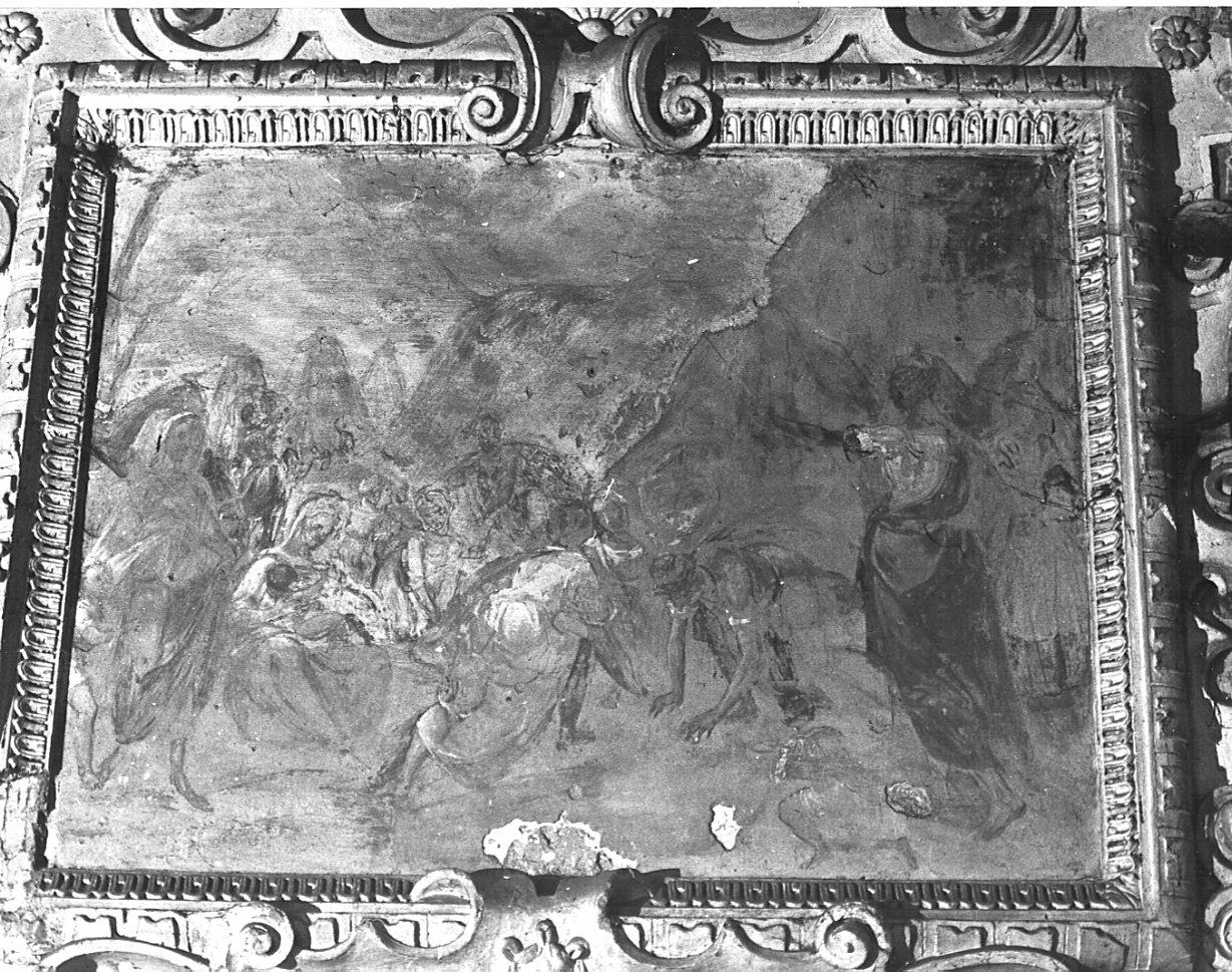 adorazione dei pastori (dipinto, opera isolata) di Cavagna Francesco (attribuito), Cavagna Gian Paolo (attribuito) (sec. XVII)