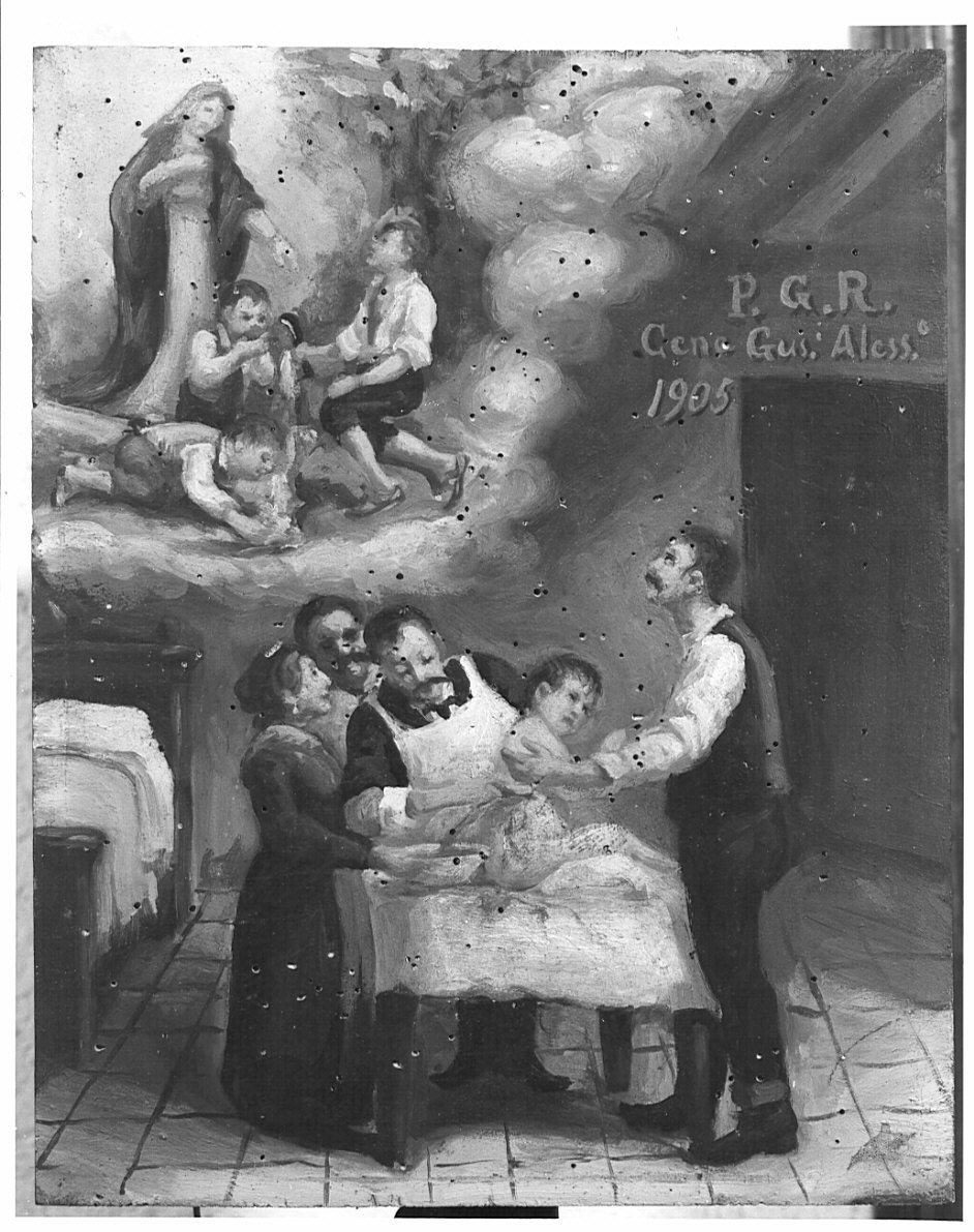 ex voto, opera isolata - ambito bergamasco (inizio sec. XX)