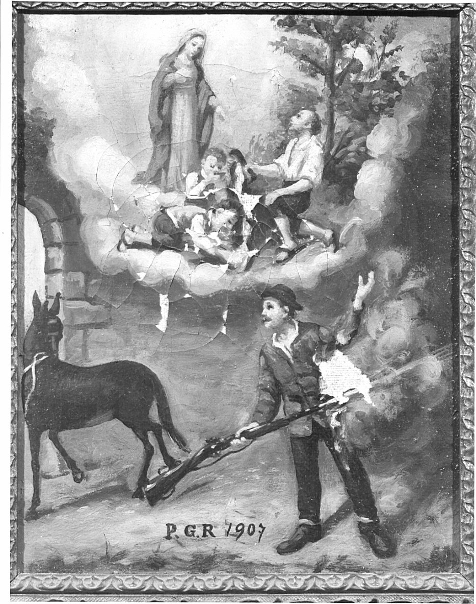 ex voto, opera isolata - ambito bergamasco (inizio sec. XX)