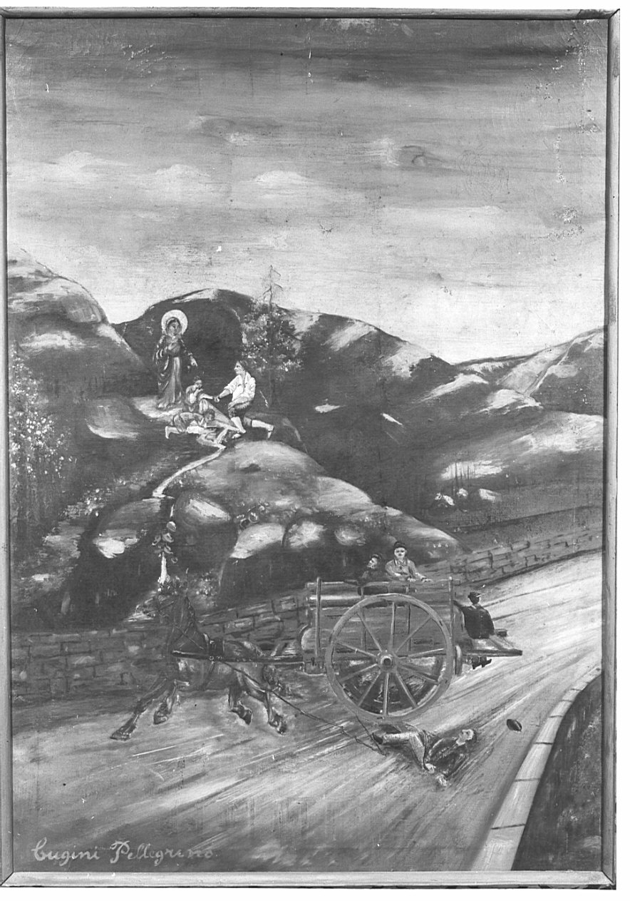 ex voto, opera isolata - ambito bergamasco (inizio sec. XX)