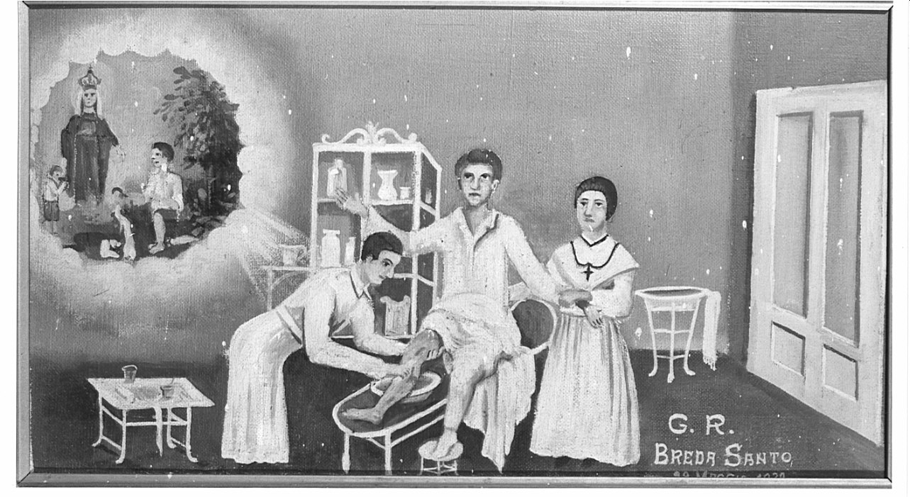 ex voto, opera isolata - ambito bergamasco (secondo quarto sec. XX)