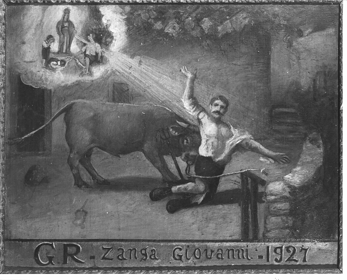 ex voto, opera isolata - ambito bergamasco (secondo quarto sec. XX)