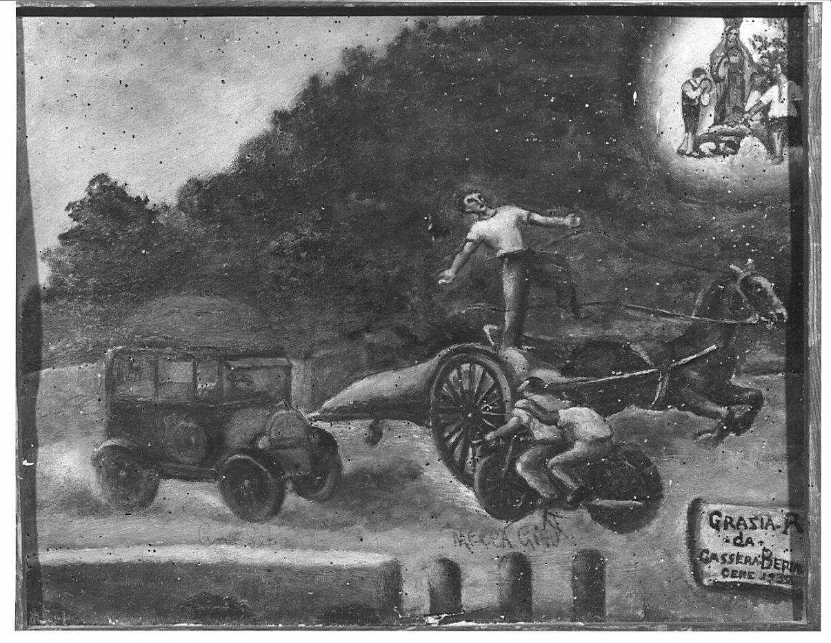 ex voto, opera isolata - ambito bergamasco (secondo quarto sec. XX)