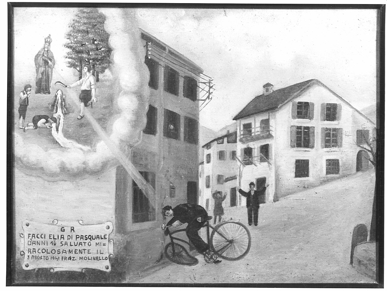 ex voto, opera isolata - ambito bergamasco (secondo quarto sec. XX)