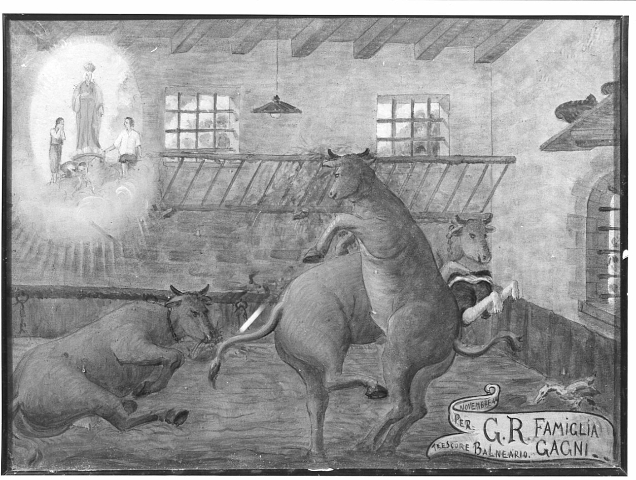 ex voto, opera isolata - ambito bergamasco (secondo quarto sec. XX)