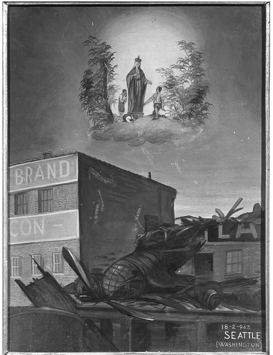 ex voto, opera isolata - ambito bergamasco (secondo quarto sec. XX)