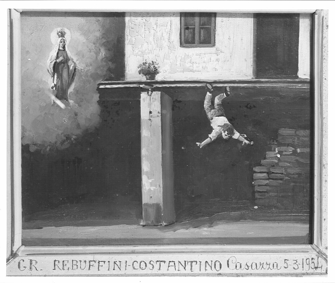 ex voto, opera isolata - ambito bergamasco (metà sec. XX)