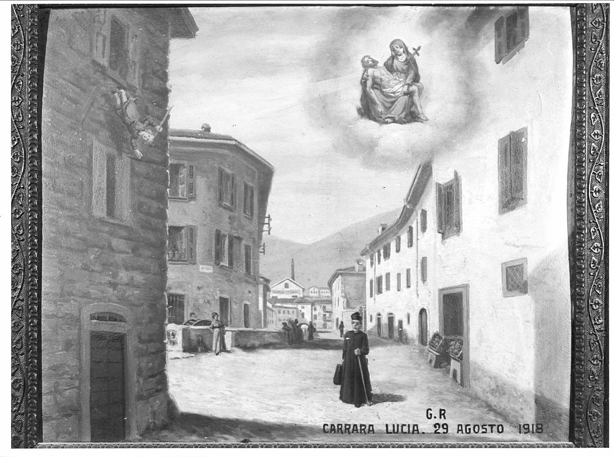 ex voto, opera isolata - ambito bergamasco (primo quarto sec. XX)