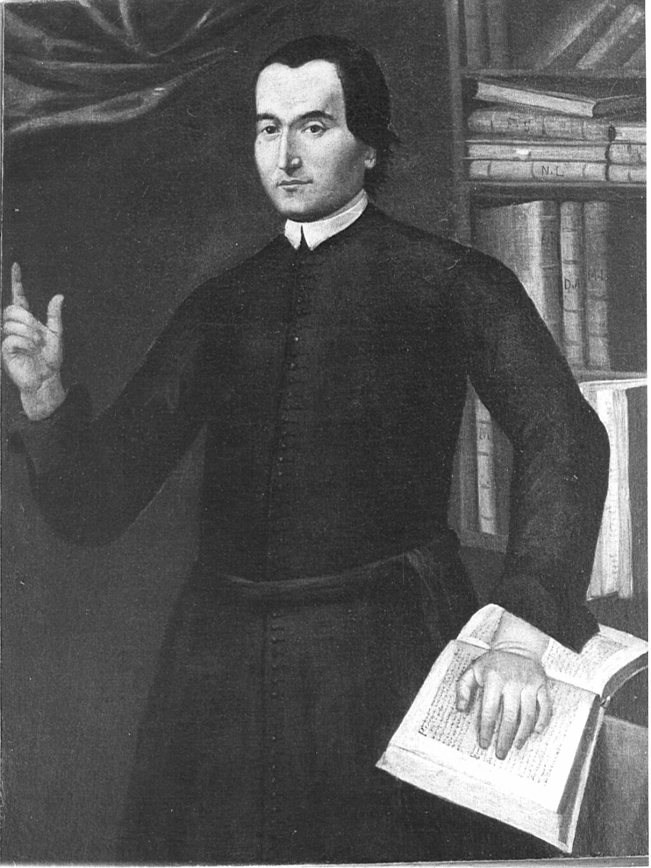 ritratto di ecclesiastico (dipinto, opera isolata) - ambito bergamasco (sec. XVIII)