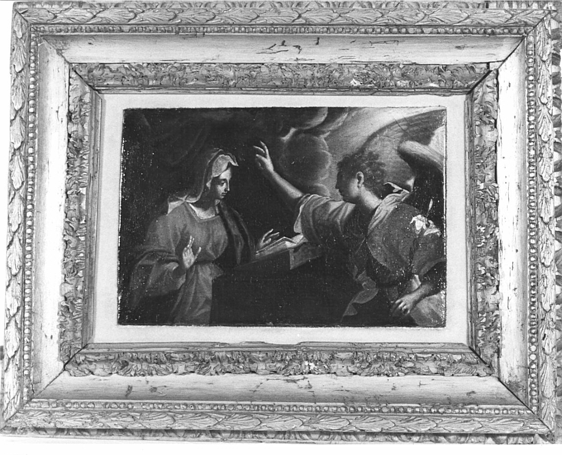 cornice di dipinto, opera isolata - bottega bergamasca (sec. XVII)