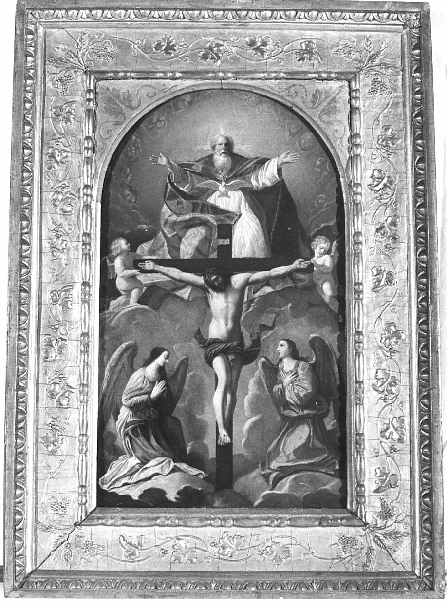 cornice di dipinto, opera isolata - bottega bergamasca (sec. XIX)