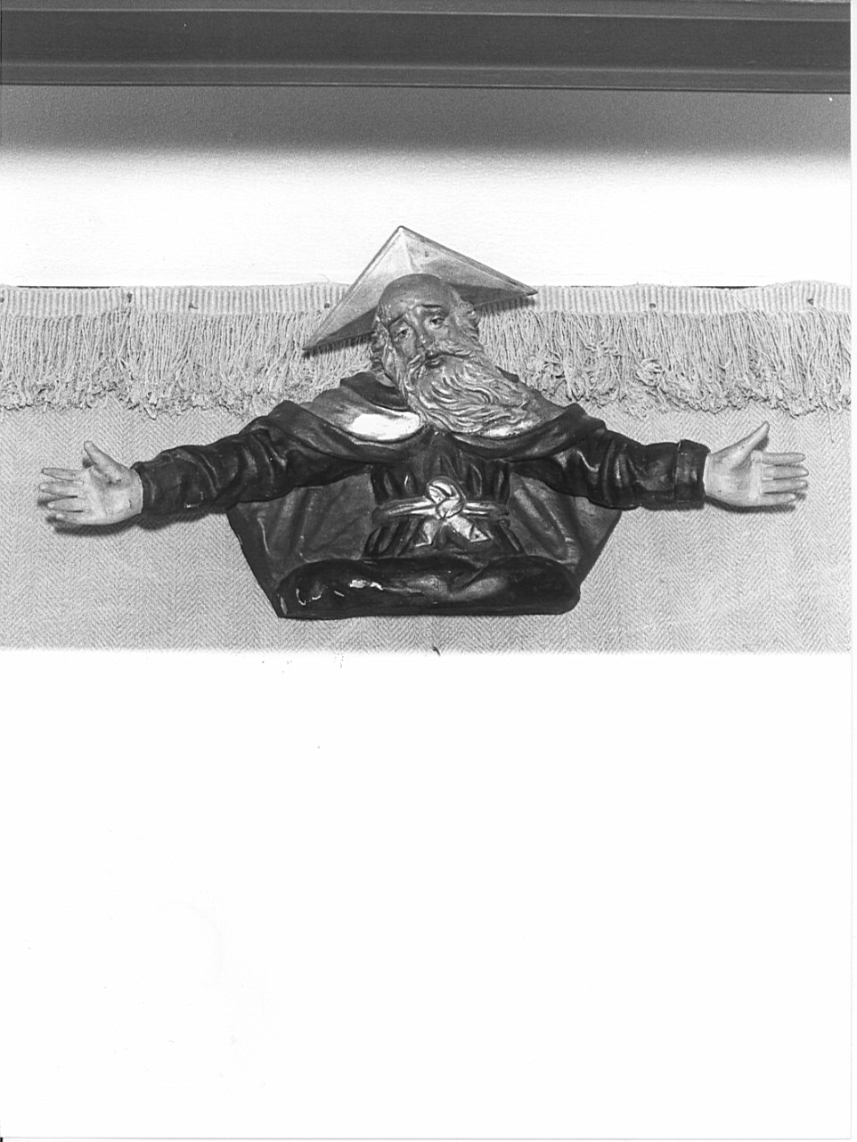 Dio Padre (rilievo, opera isolata) - bottega bergamasca (fine/inizio secc. XVI/ XVII)