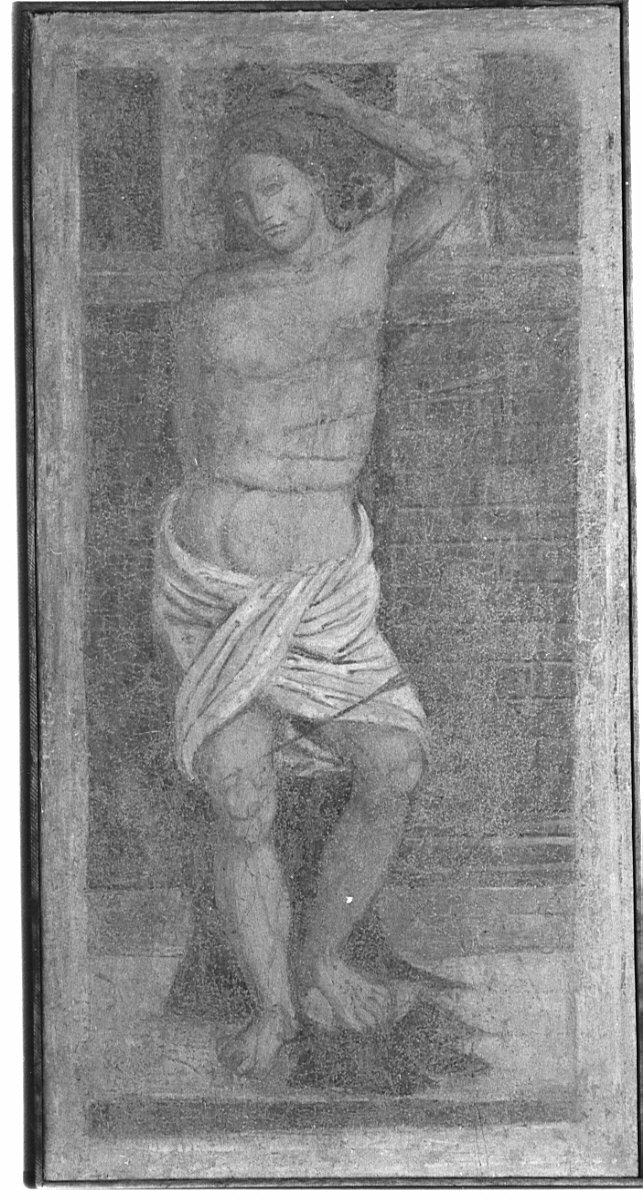 San Sebastiano (dipinto, opera isolata) - ambito bergamasco (prima metà sec. XVI)