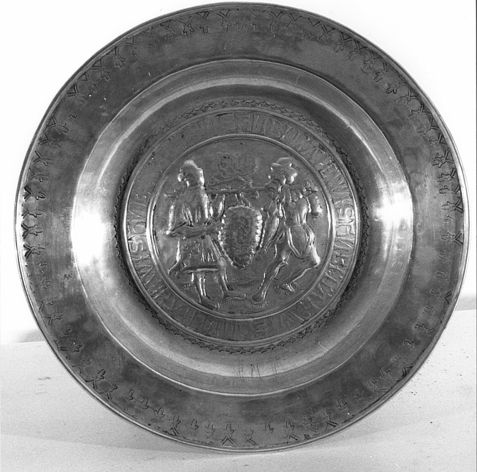 bacile, opera isolata - bottega tedesca (inizio sec. XVI)