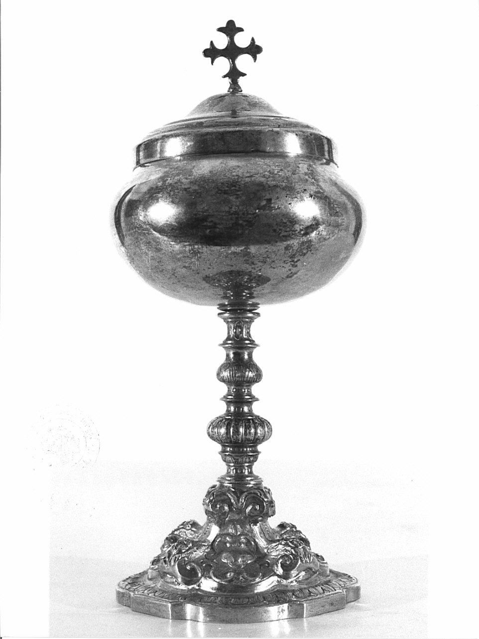 pisside, opera isolata - bottega italiana (sec. XIX)