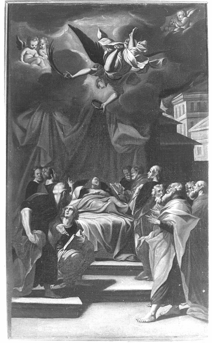 transito della Madonna (dipinto, opera isolata) di Procaccini Camillo (attribuito) (inizio sec. XVII)