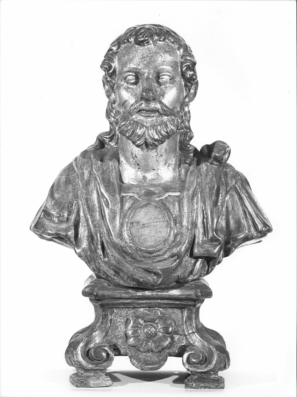 reliquiario - a statua, pendant - bottega lombarda (sec. XIX)
