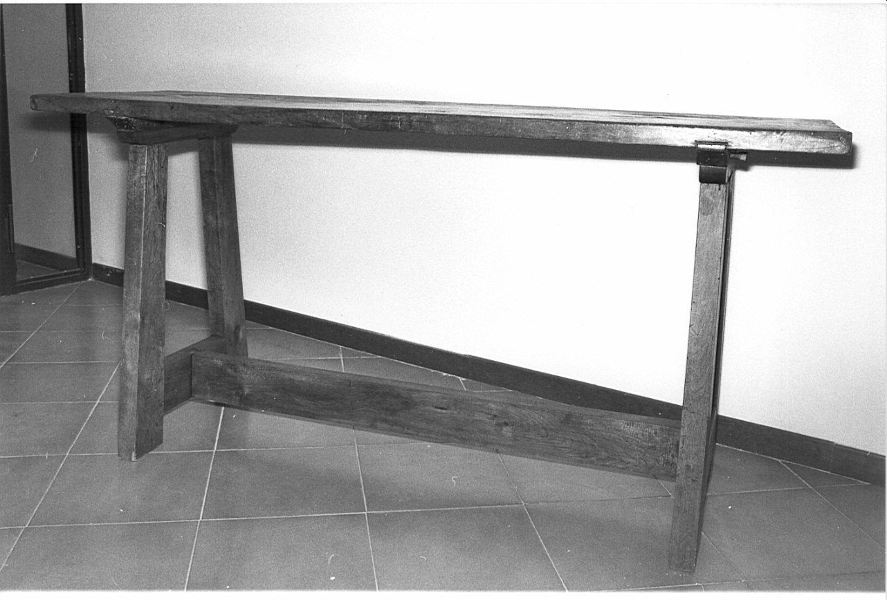 tavolo, opera isolata - bottega lombarda (sec. XX)