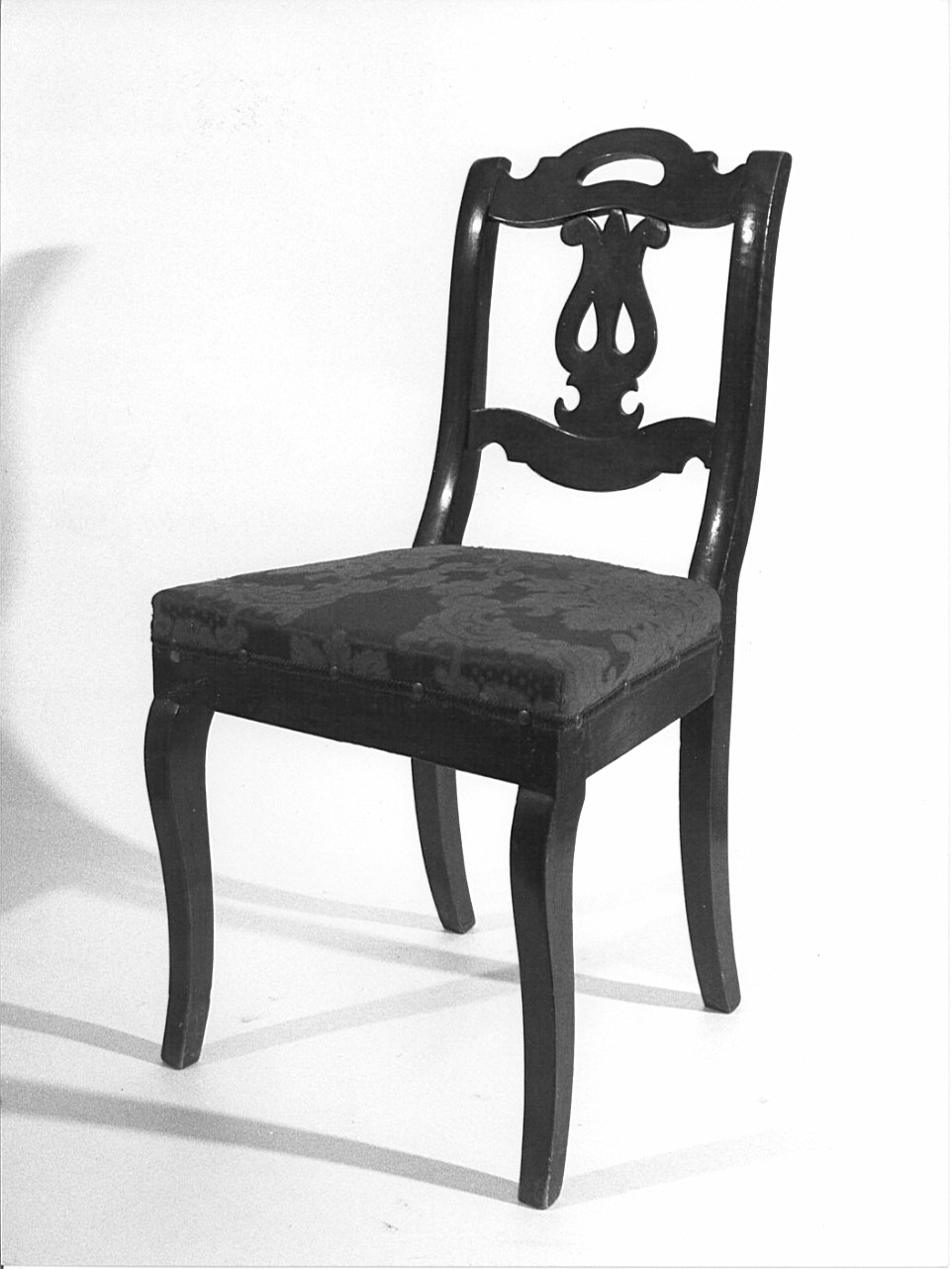 sedia, coppia - bottega italiana (metà sec. XIX)