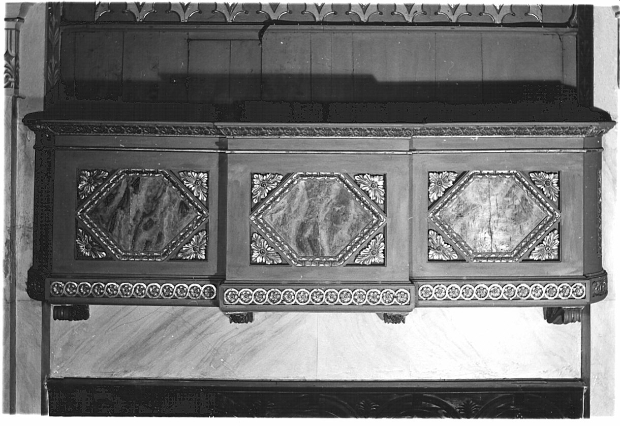 cantoria, opera isolata - bottega bergamasca (inizio sec. XX)