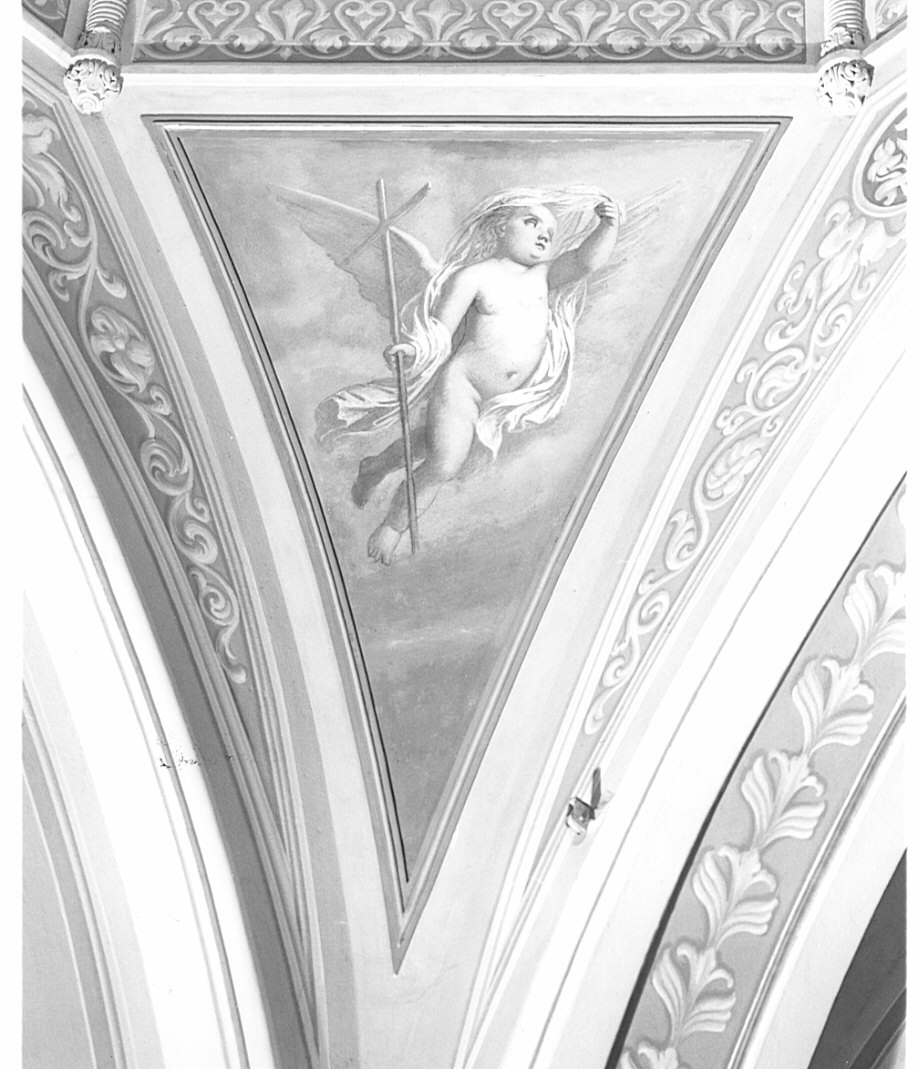 angioletto (dipinto, elemento d'insieme) di Guadagnini Antonio (terzo quarto sec. XIX)