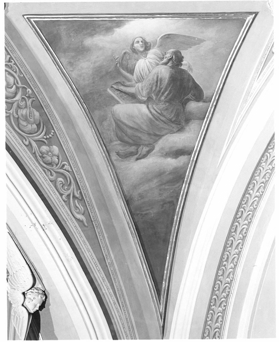 San Matteo (dipinto, elemento d'insieme) di Guadagnini Antonio (terzo quarto sec. XIX)