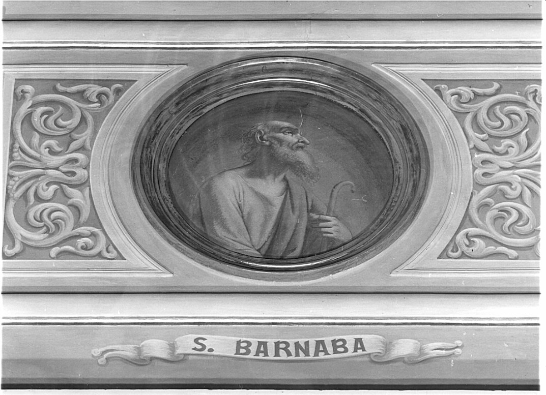 San Barnaba (dipinto, elemento d'insieme) di Guadagnini Antonio (terzo quarto sec. XIX)