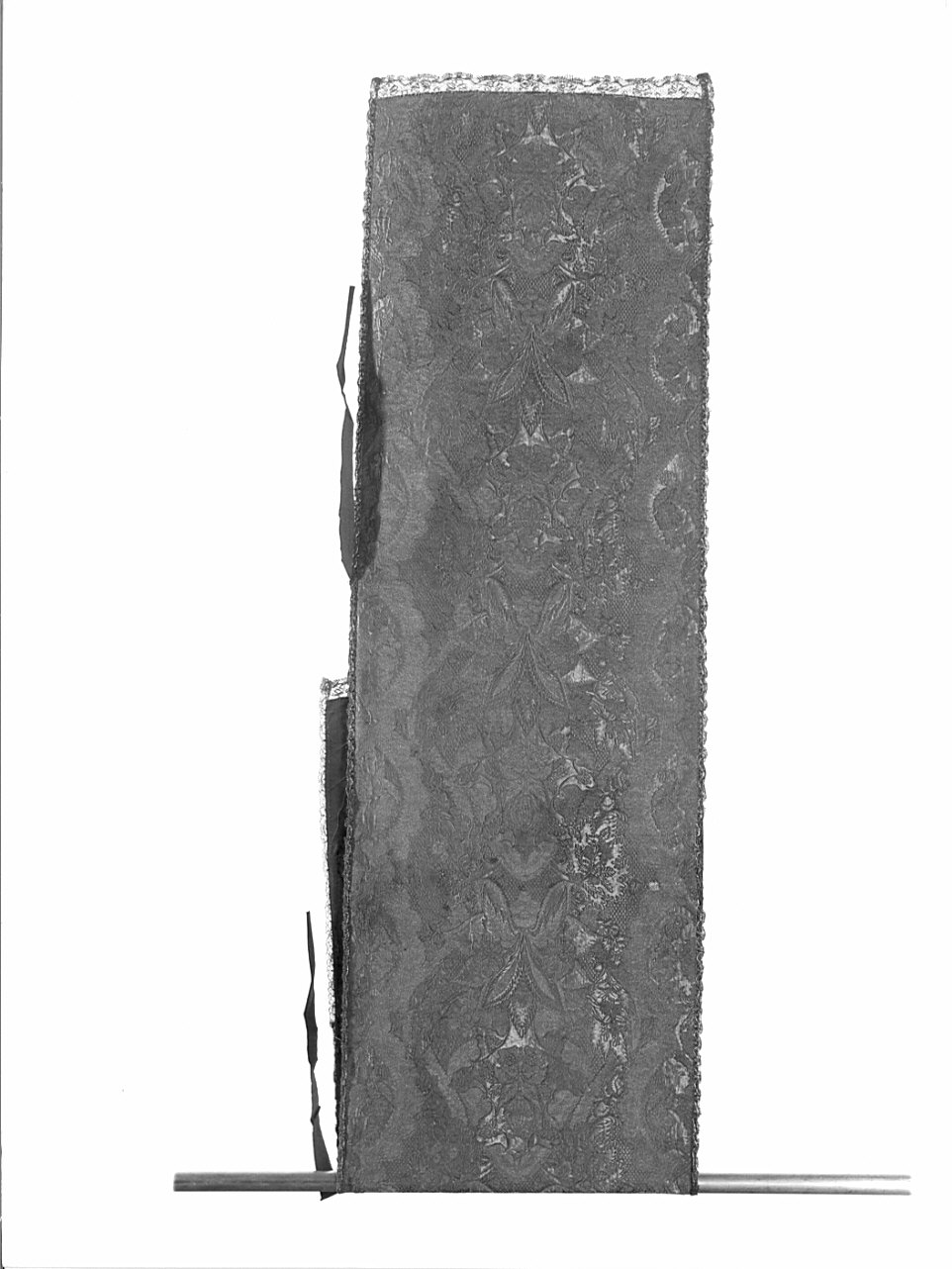 velo omerale, opera isolata - manifattura lombarda (sec. XVIII)