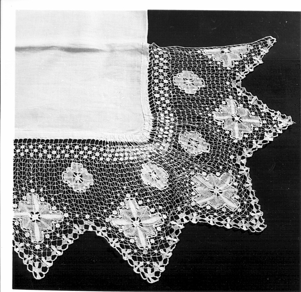 tovaglia d'altare, serie - manifattura lombarda (sec. XIX)