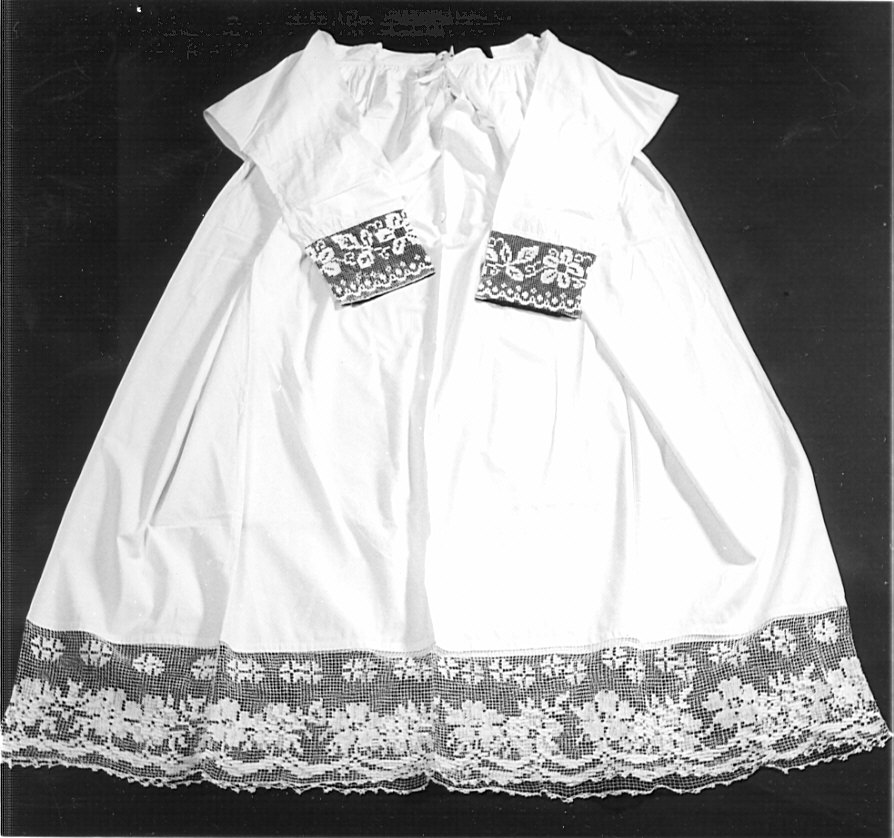 camice ecclesiastico, opera isolata - manifattura lombarda (sec. XX)