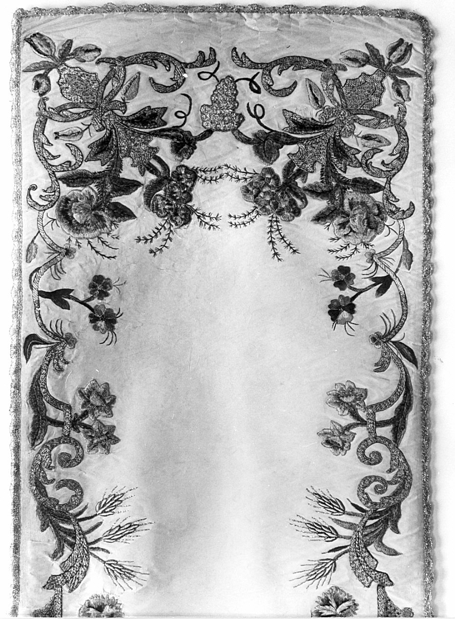 velo omerale, opera isolata - bottega bergamasca (prima metà sec. XVIII)