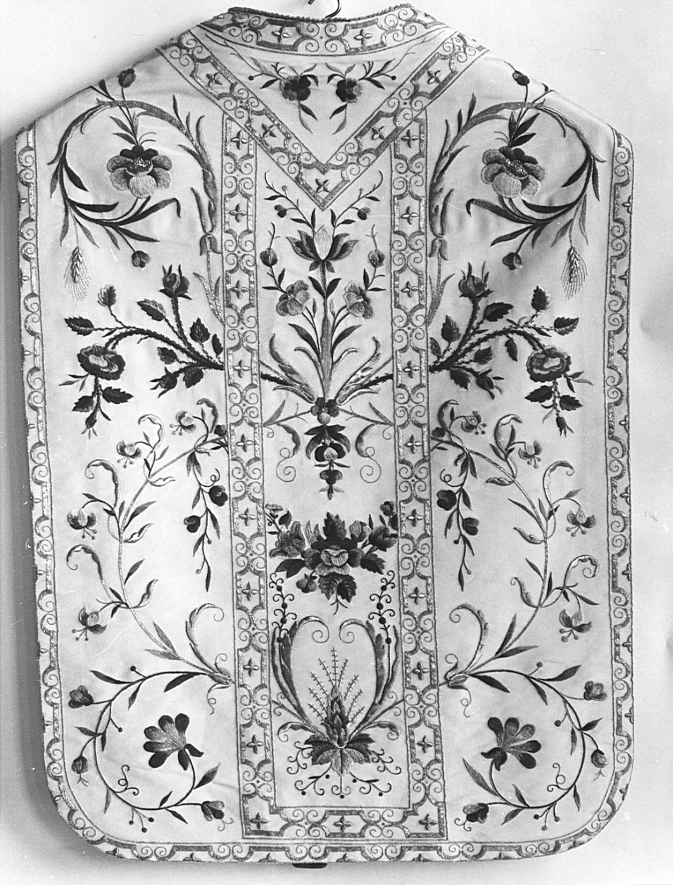 paramento liturgico, insieme - manifattura bergamasca (sec. XIX)