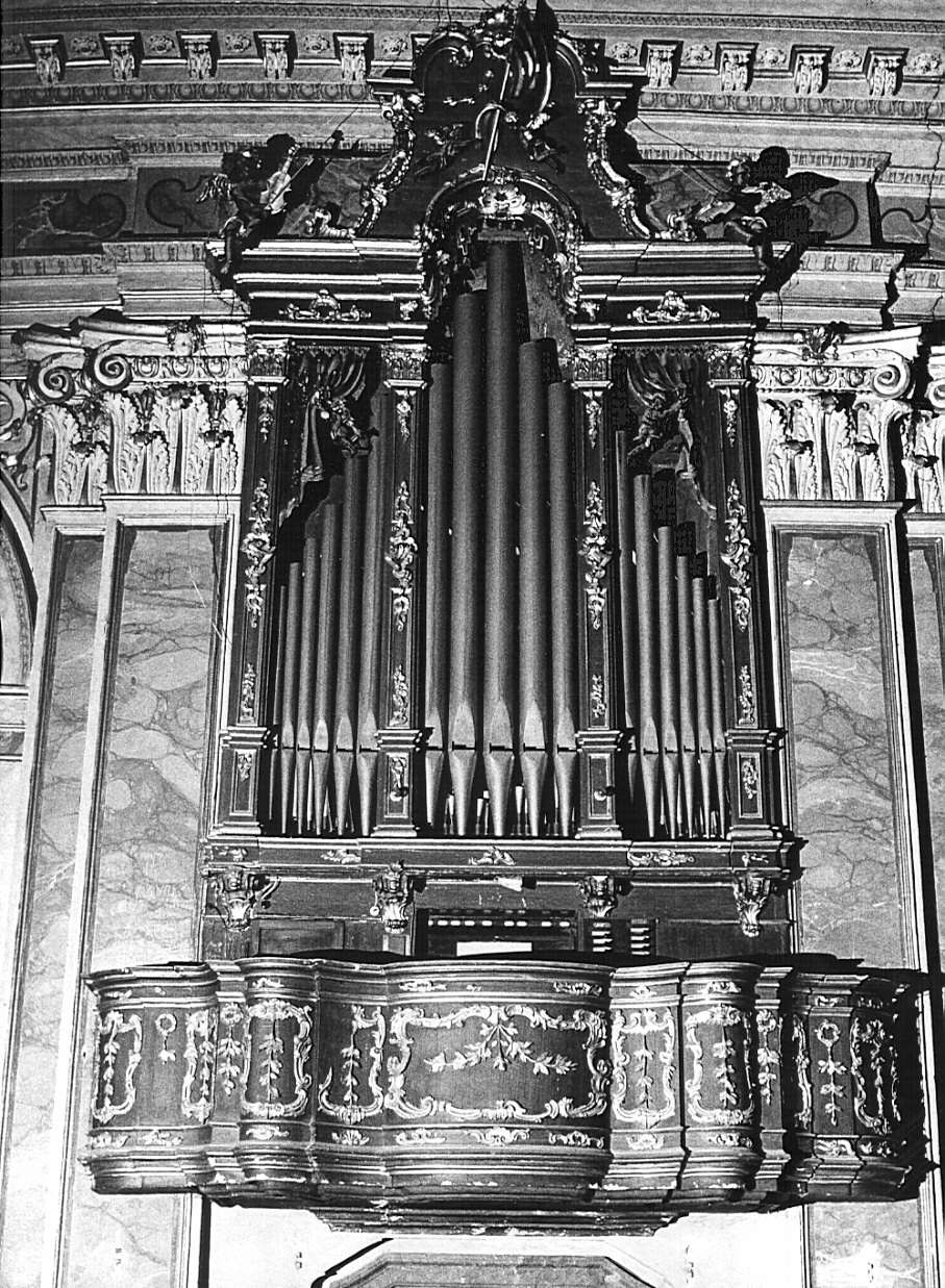 tribuna d'organo, coppia - bottega bergamasca (sec. XIX)